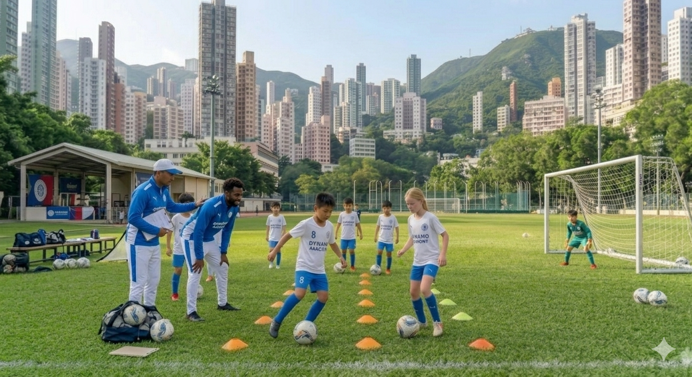 Open Training Program training at Dynamo Football Academy